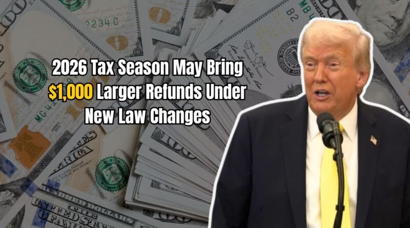 2026 Tax Season May Bring $1,000 Larger Refunds Under New Law Changes