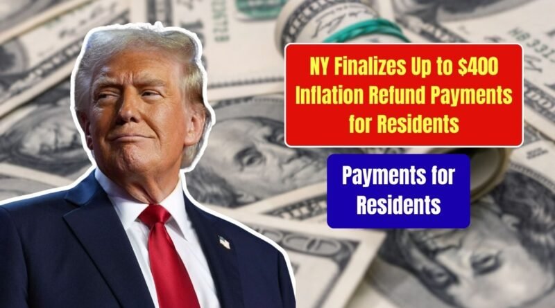 New York Finalizes Up to $400 Inflation Refund Payments for Residents